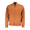 US GRAND POLO MEN&39S BROWN ZIP SWEATSHIRT