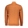 US GRAND POLO MEN&39S BROWN ZIP SWEATSHIRT