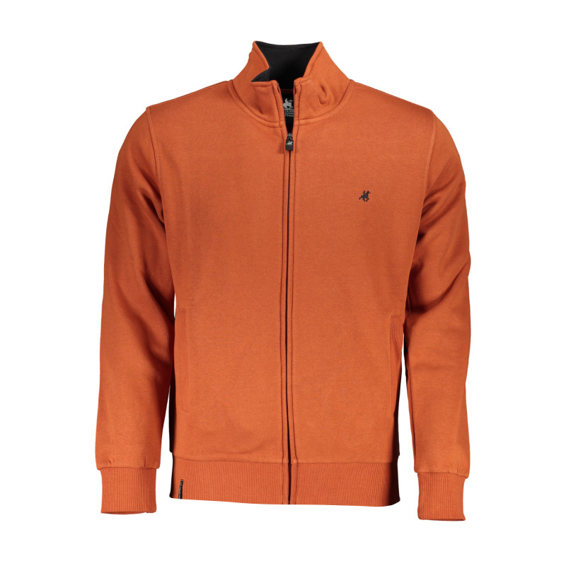 US GRAND POLO MEN&39S BRONZE ZIP SWEATSHIRT