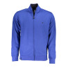 U.S. GRAND POLO FELPA CON ZIP UOMO BLU