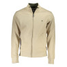 U.S. GRAND POLO FELPA CON ZIP UOMO BEIGE