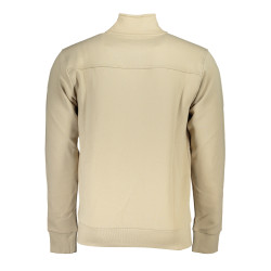 U.S. GRAND POLO FELPA CON ZIP UOMO BEIGE