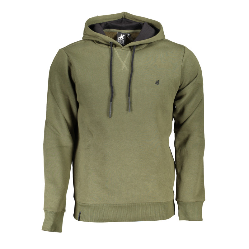 US GRAND POLO MEN&39S GREEN ZIPLESS SWEATSHIRT