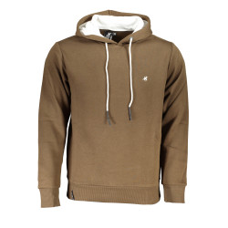 US GRAND POLO MEN&39S BROWN ZIPLESS SWEATSHIRT