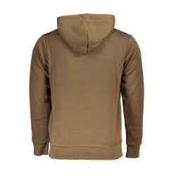 US GRAND POLO MEN&39S BROWN ZIPLESS SWEATSHIRT