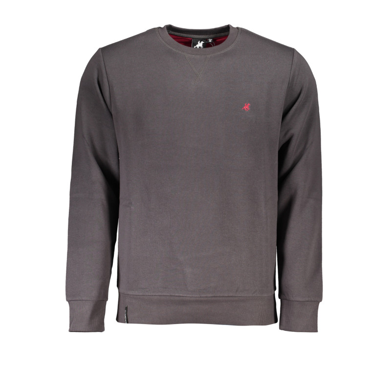 US GRAND POLO MEN&39S GRAY ZIPLESS SWEATSHIRT