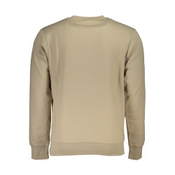 US GRAND POLO MEN&39S BEIGE ZIPLESS SWEATSHIRT