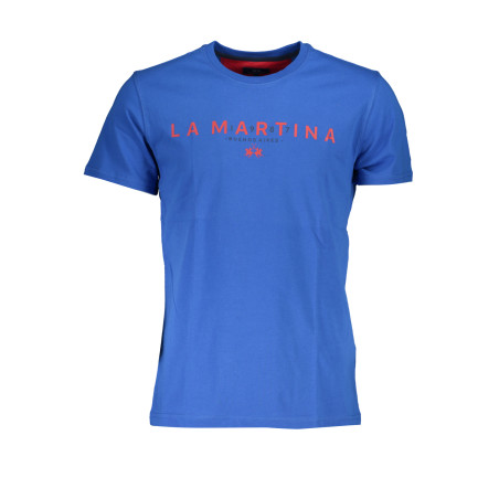 LA MARTINA MEN&39S SHORT SLEEVE T-SHIRT BLUE