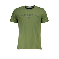 LA MARTINA T-SHIRT MANICHE CORTE UOMO VERDE