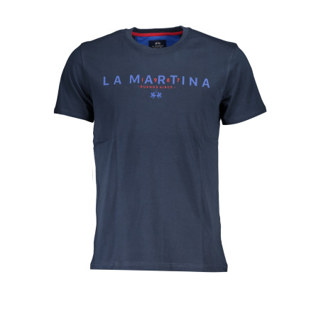 LA MARTINA MEN&39S SHORT SLEEVE T-SHIRT BLUE