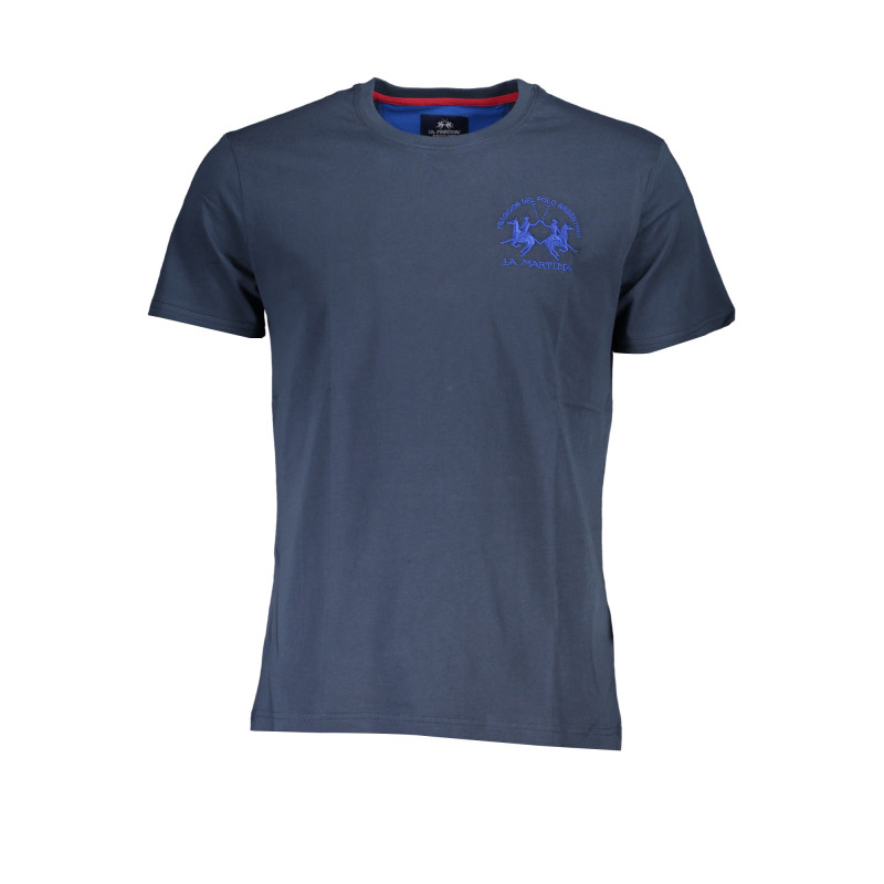 LA MARTINA T-SHIRT MANICHE CORTE UOMO BLU