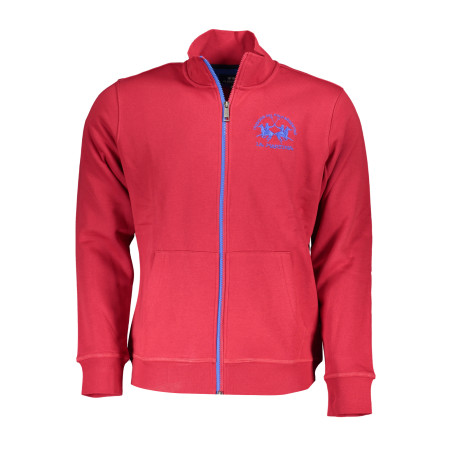 LA MARTINA MEN&39S RED ZIP SWEATSHIRT