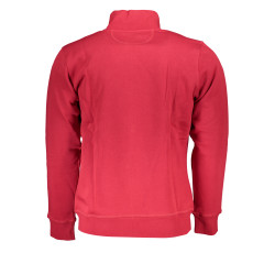 LA MARTINA MEN&39S RED ZIP SWEATSHIRT