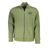 LA MARTINA MEN&39S GREEN ZIP SWEATSHIRT