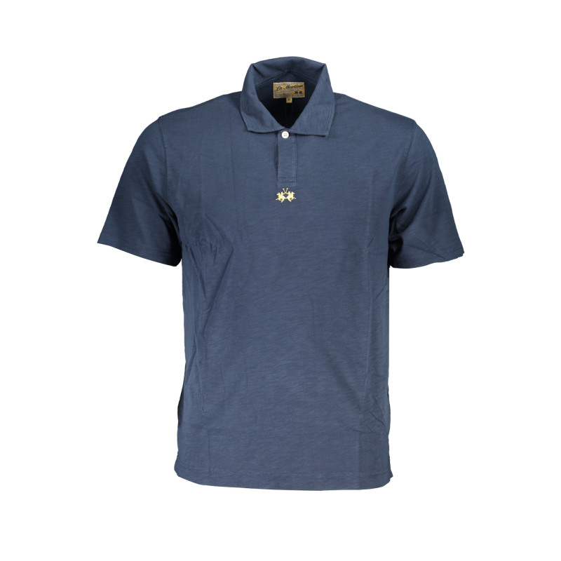 LA MARTINA MEN&39S SHORT SLEEVED POLO SHIRT BLUE