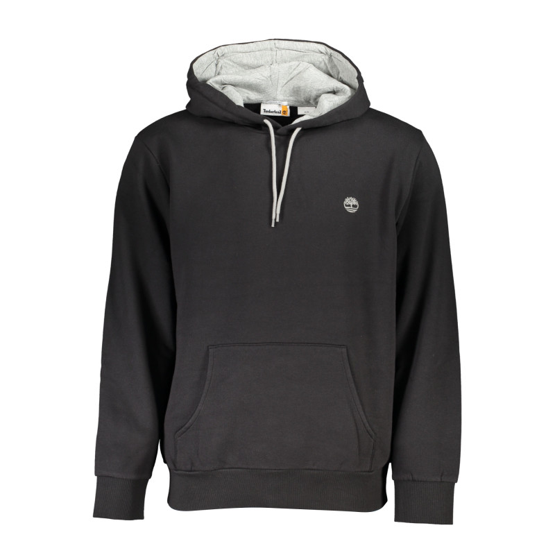 TIMBERLAND MEN&39S BLACK ZIP-OUT SWEATSHIRT