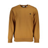 TIMBERLAND MEN&39S BROWN ZIPLESS SWEATSHIRT