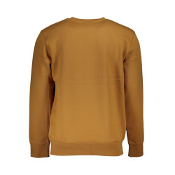 TIMBERLAND MEN&39S BROWN ZIPLESS SWEATSHIRT