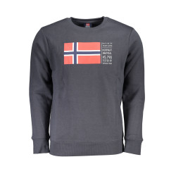 NORWAY 1963 FELPA SENZA ZIP UOMO GRIGIO