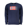 NORWAY 1963 FELPA SENZA ZIP UOMO BLU