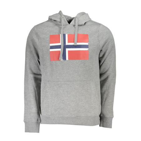 NORWAY 1963 MEN&39S GRAY ZIPLESS SWEATSHIRT