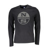 NORTH SAILS T-SHIRT MANICHE LUNGHE UOMO NERO