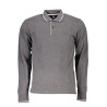 NORTH SAILS MEN&39S LONG SLEEVED POLO SHIRT GRAY