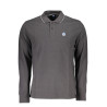 NORTH SAILS POLO MANICHE LUNGHE UOMO GRIGIO