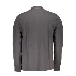 NORTH SAILS MEN&39S LONG SLEEVED POLO SHIRT GRAY