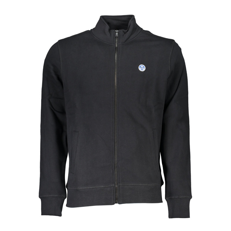 NORTH SAILS MEN&39S BLACK ZIP SWEATSHIRT