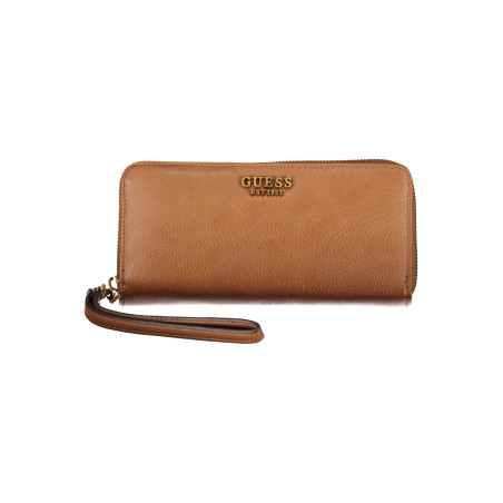 GUESS JEANS WOMEN&39S WALLET BROWN