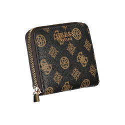 GUESS JEANS WOMEN&39S WALLET BROWN