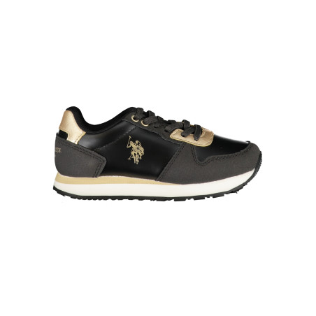 US POLO ASSN. BLACK CHILDREN&39S SPORTS SHOES