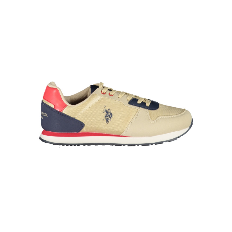 US POLO ASSN. BEIGE CHILDREN&39S SPORTS SHOES