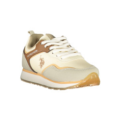 US POLO ASSN. BEIGE CHILDREN&39S SPORTS SHOES