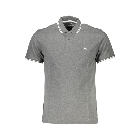 HARMONT & BLAINE POLO MANICHE CORTE UOMO GRIGIO