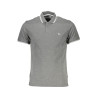 HARMONT &amp BLAINE MEN&39S GRAY SHORT SLEEVED POLO SHIRT