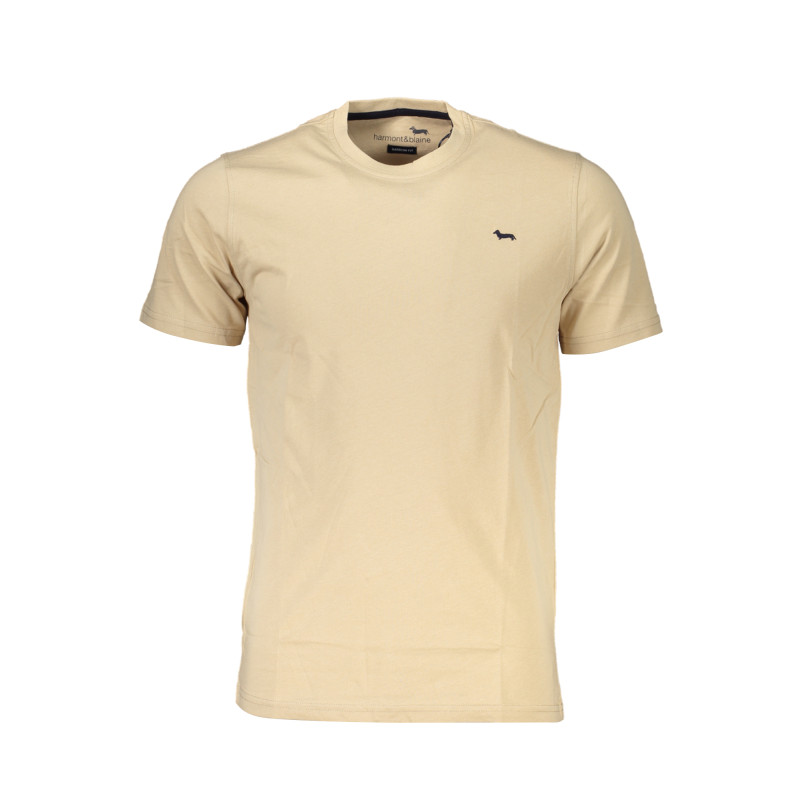 HARMONT &amp BLAINE BEIGE MEN&39S SHORT SLEEVE T-SHIRT