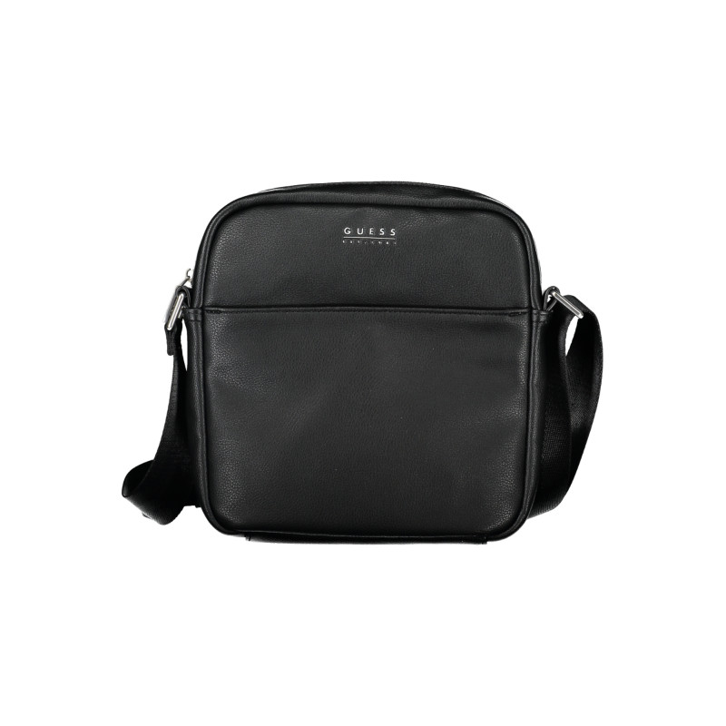 GUESS JEANS MEN&39S BLACK SHOULDER BAG