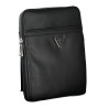 GUESS JEANS MEN&39S BLACK SHOULDER BAG