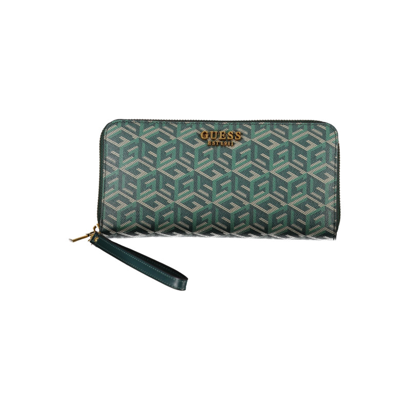 GUESS JEANS GREEN WOMEN&39S WALLET