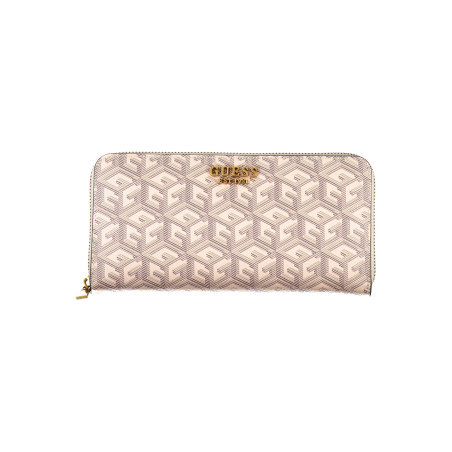 GUESS JEANS WOMEN&39S WALLET BEIGE