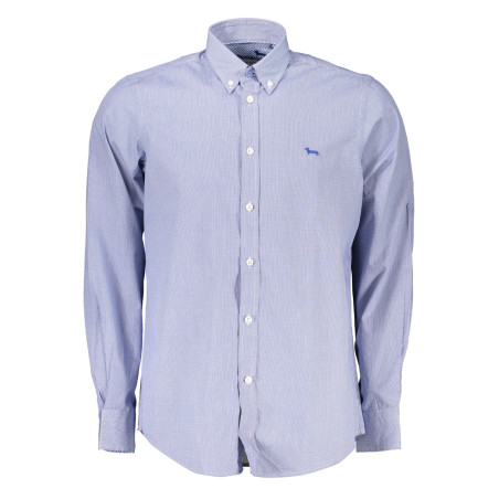 HARMONT & BLAINE CAMICIA MANICHE LUNGHE UOMO BLU