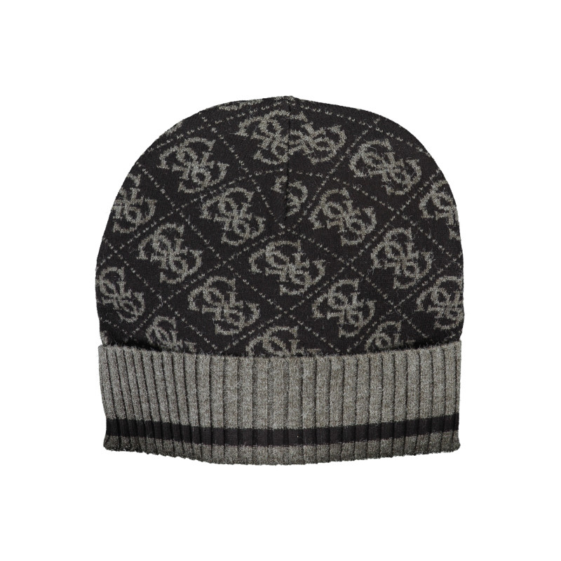 GIUESS JEANS BLACK MEN&39S BEANIE