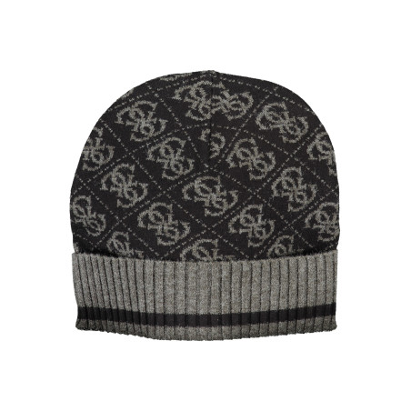 GIUESS JEANS BLACK MEN&39S BEANIE