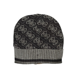 GIUESS JEANS BLACK MEN&39S BEANIE