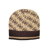 GIUESS JEANS BROWN MEN&39S BEANIE