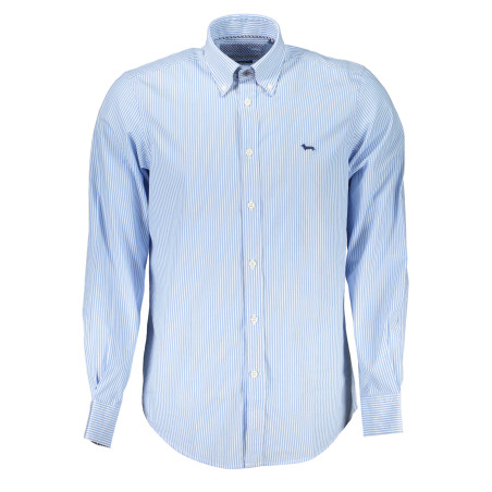 HARMONT & BLAINE CAMICIA MANICHE LUNGHE UOMO AZZURRO