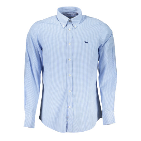 HARMONT & BLAINE CAMICIA MANICHE LUNGHE UOMO AZZURRO