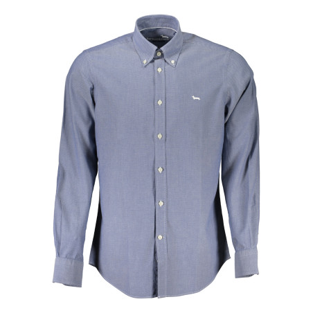 HARMONT & BLAINE CAMICIA MANICHE LUNGHE UOMO BLU